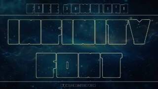 The Beauty Of Minimalism With Infinity Font