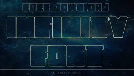 The Beauty Of Minimalism With Infinity Font