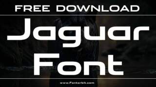 Jaguar Font For Striking Branding Designs