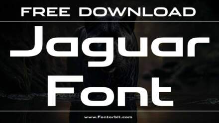 Jaguar Font For Striking Branding Designs