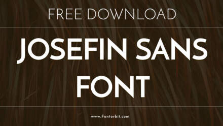 Josefin Sans Font: A Timeless Typeface For Modern Designs
