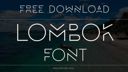 Get Inspired With Lombok Font In Graphic Design