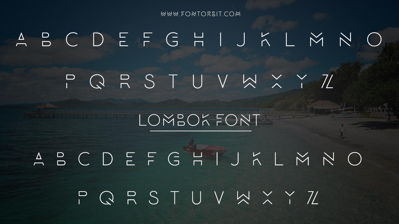 Lombok Font Family Overview