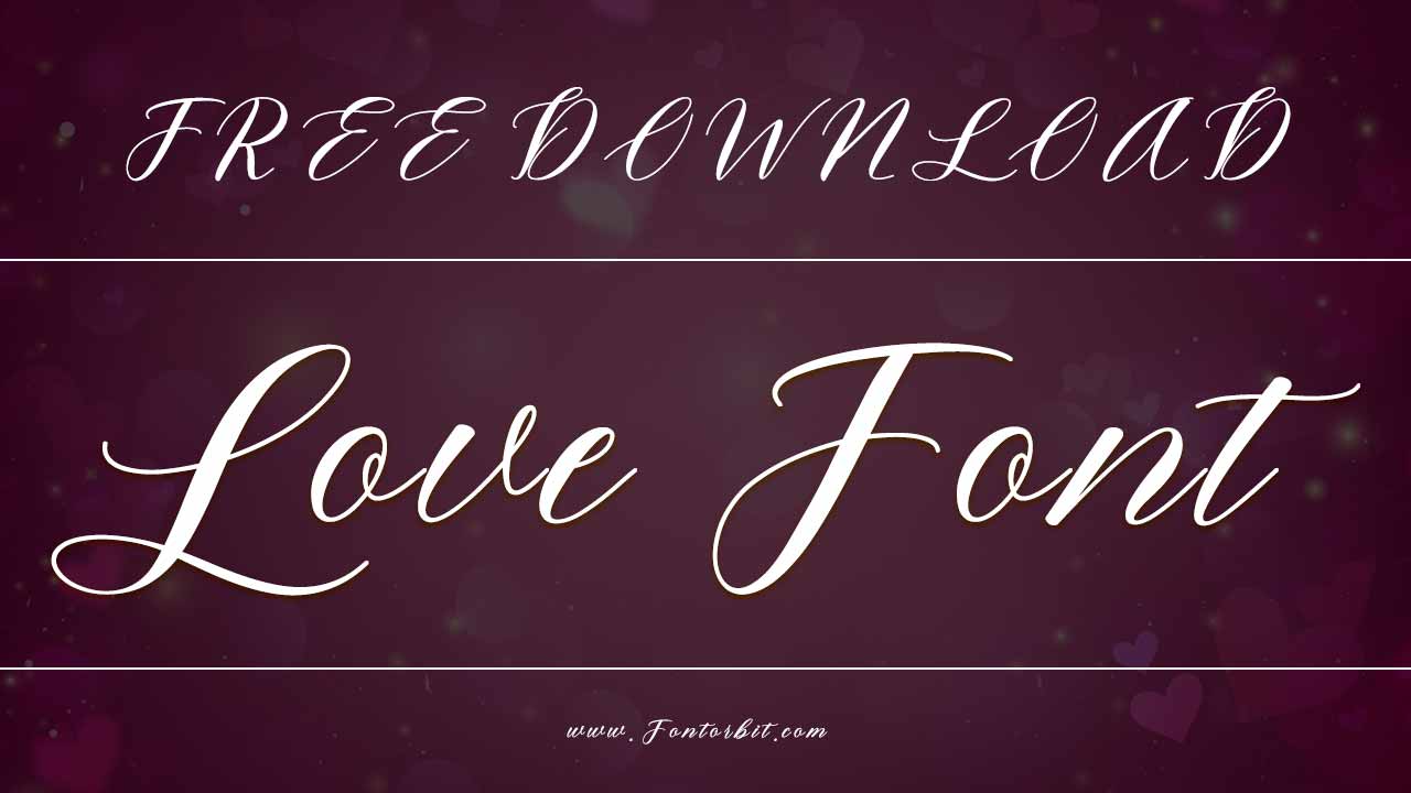 Love Font