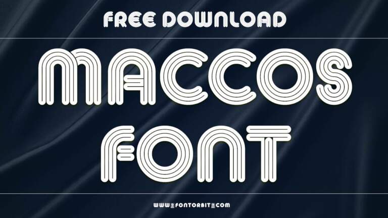 Maccos Font