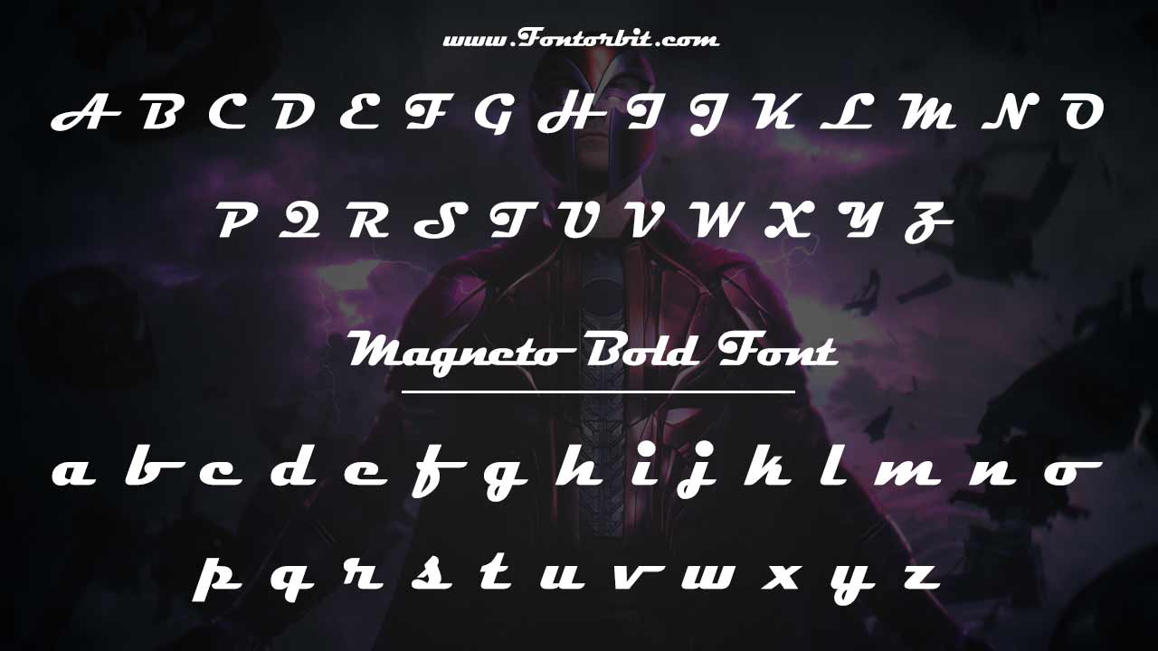 Magneto Bold Font Family And Variations