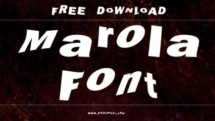 Marola Font: A Distinctive Decorative Typeface