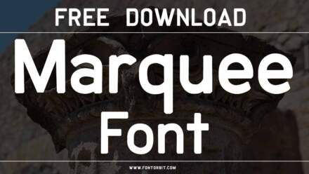 Make Your Text Stand Out With Marquee Font