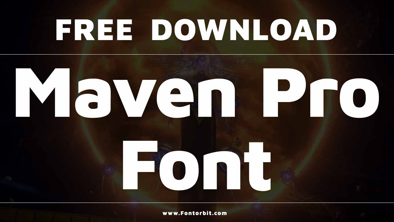 Maven Pro Font