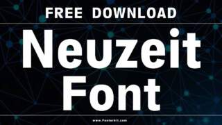 Neuzeit Font: A Geometric Classic Designed By Wilhelm Pischner