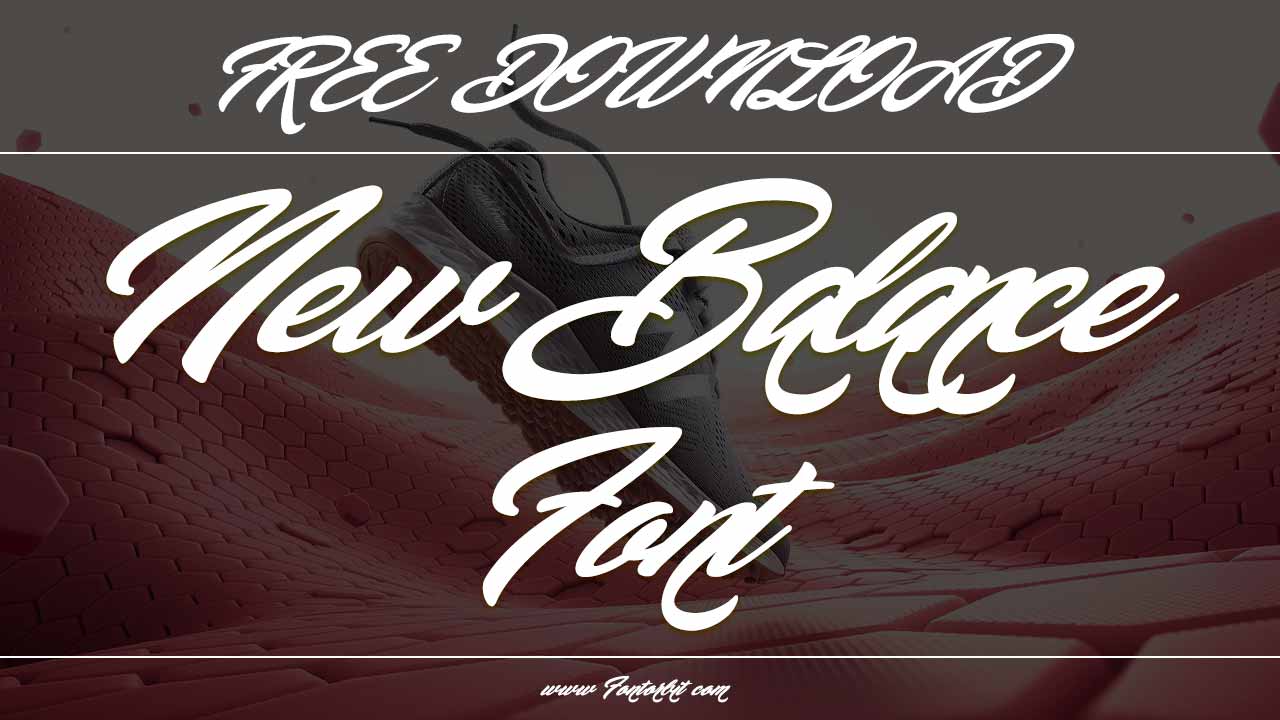 New Balance Font