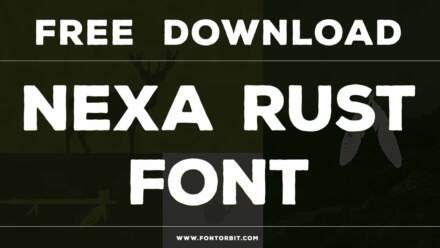 Nexa Rust Font: Ideal For Logos, Posters, And Branding