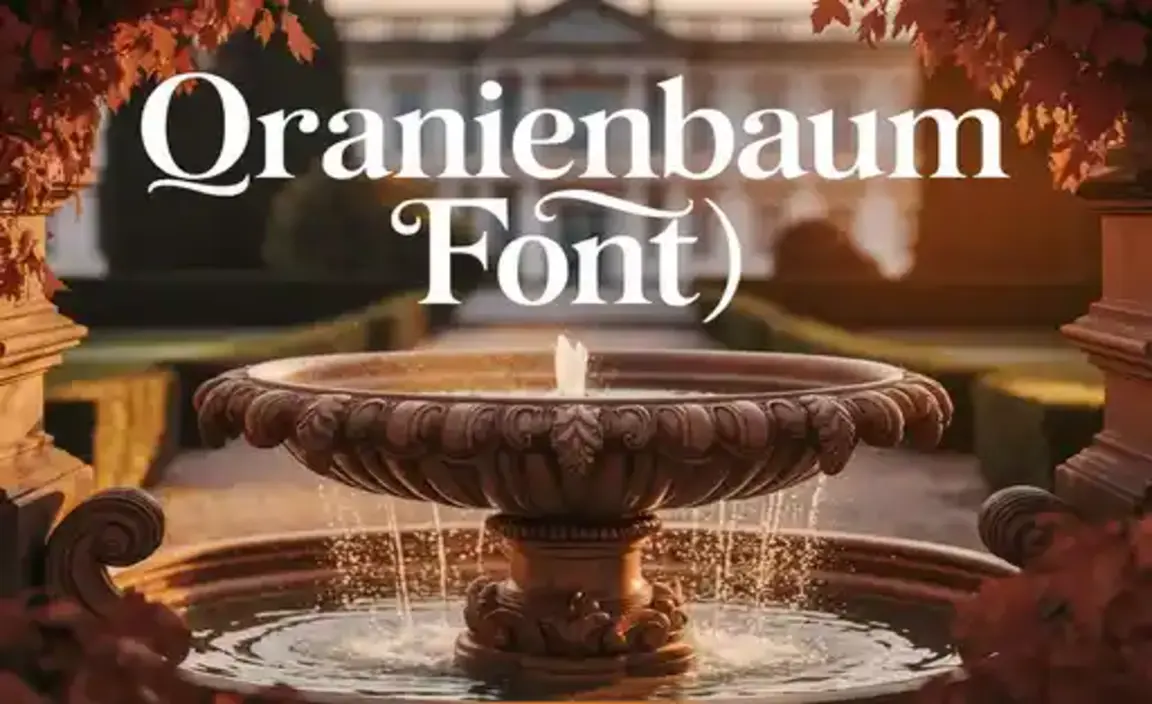 Oranienbaum Font Family Includes