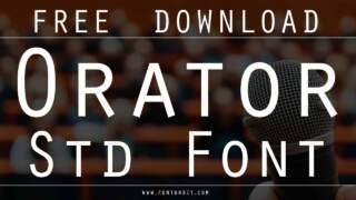 Orator Std Font: How It Enhances Your Digital And Print Designs