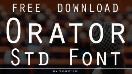 Orator Std Font: How It Enhances Your Digital And Print Designs