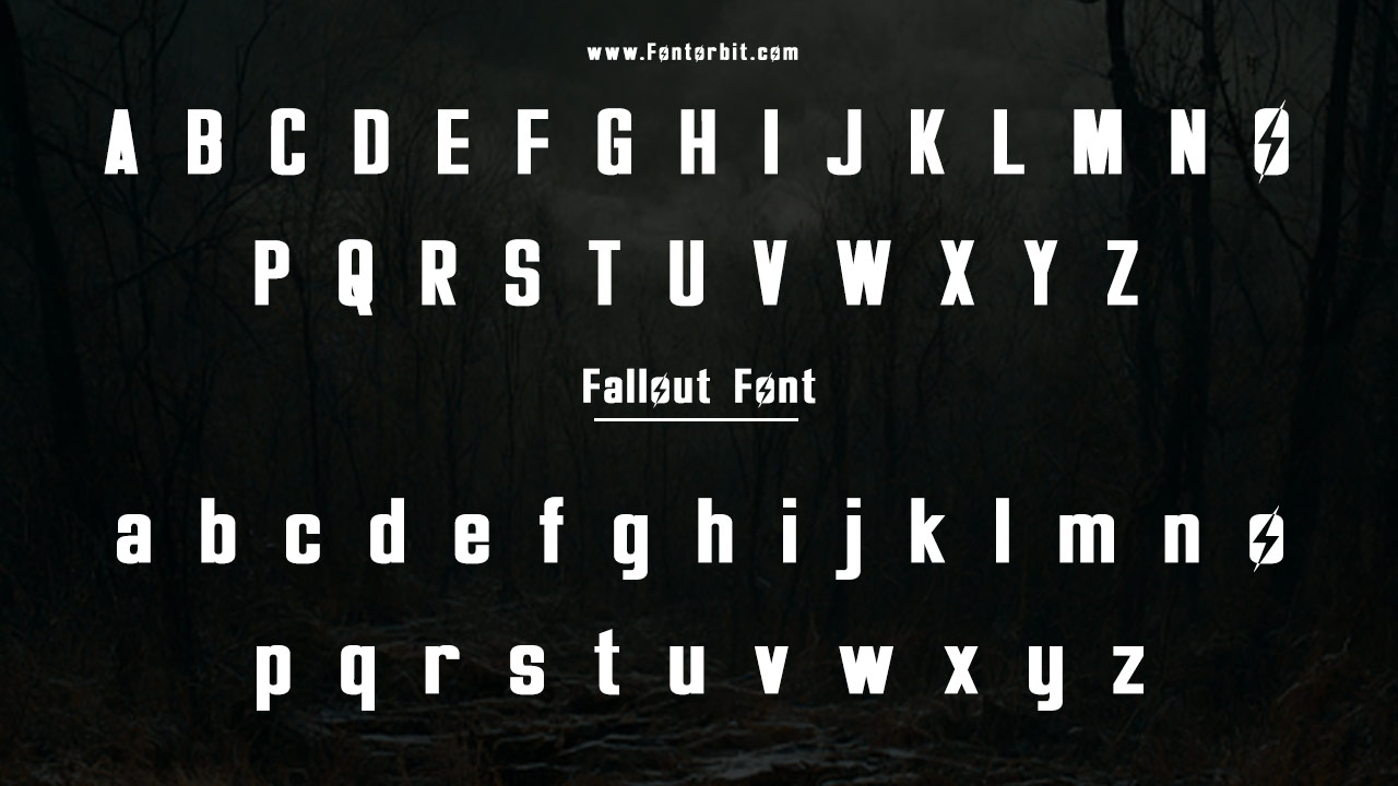 Pairing Fallout Font With Modern Fonts