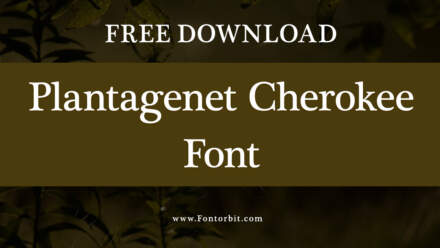 Plantagenet Cherokee Font: A Fusion Of Tradition And Modern Design