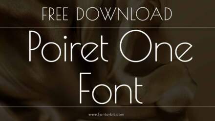 Poiret One Font: A Perfect Blend Of Elegance And Simplicity