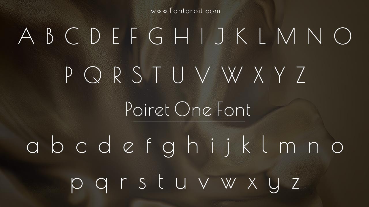 Poiret One Font Family