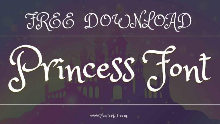 Princess Font: Perfect For Weddings And Luxury Designs