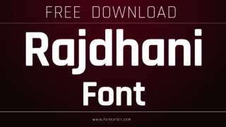 Rajdhani Font: A Modern Typeface With Indian Roots