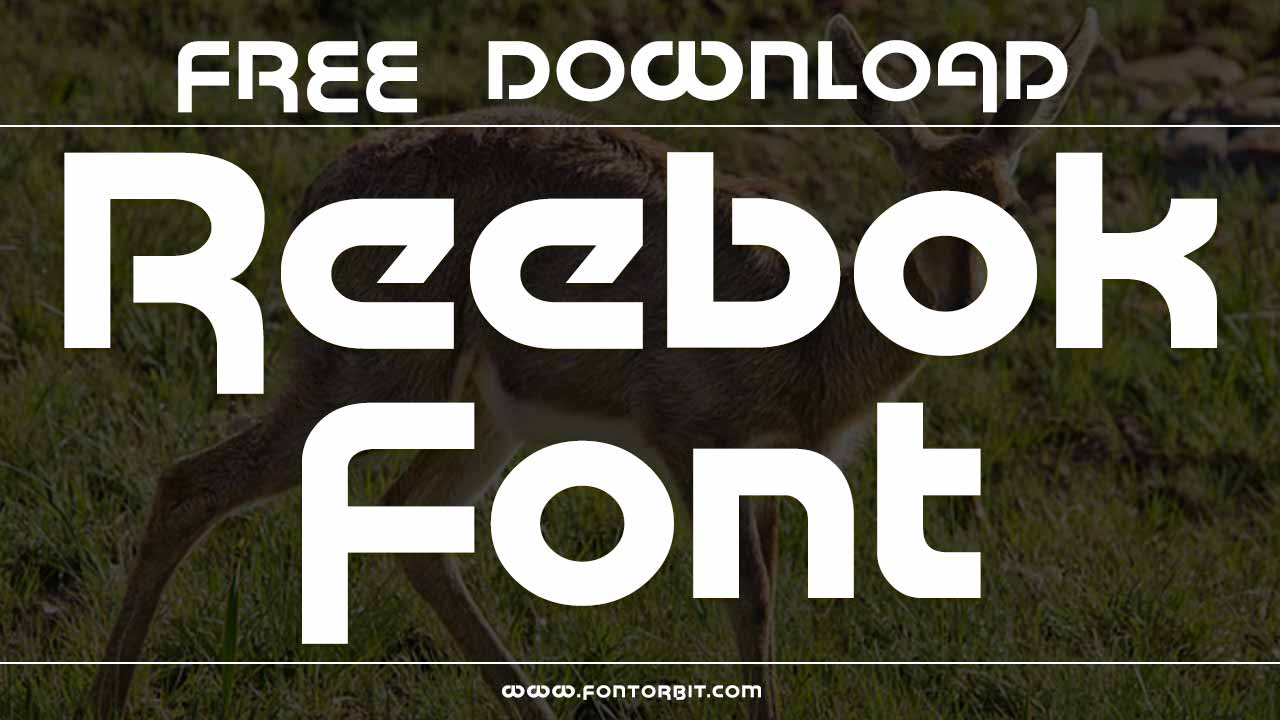 Reebok Font