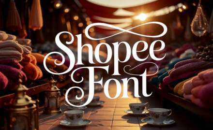 Shopee Font: A Stylish Logo Typeface For Digital Brands