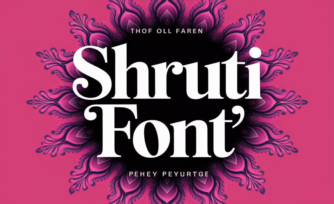 Shruti Font