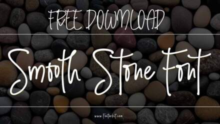 Smooth Stone Font – A Handwritten Script For Elegant Designs