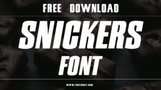 Snickers Font Free Download