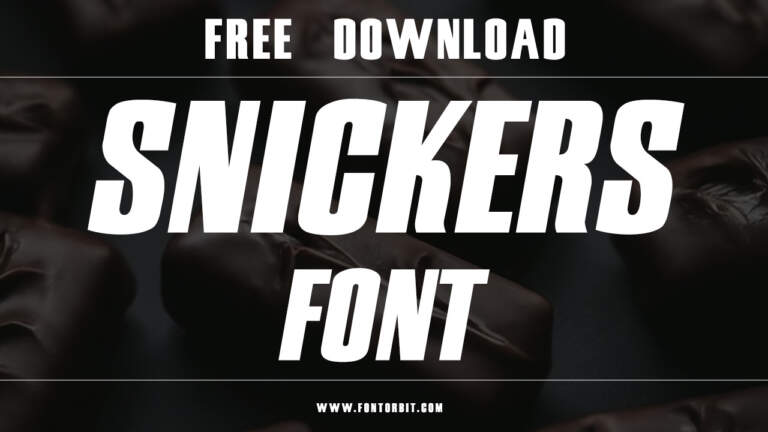Snickers Font