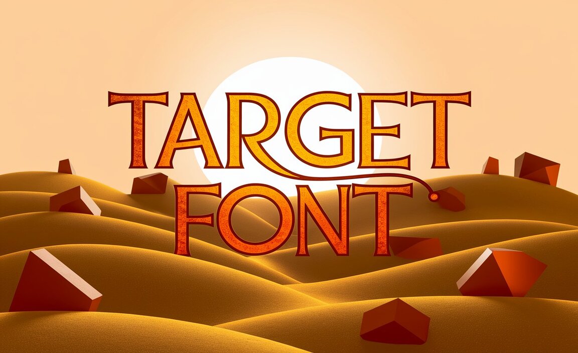 Target Font