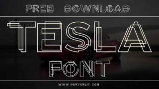 How To Use The Tesla Font For Modern Branding