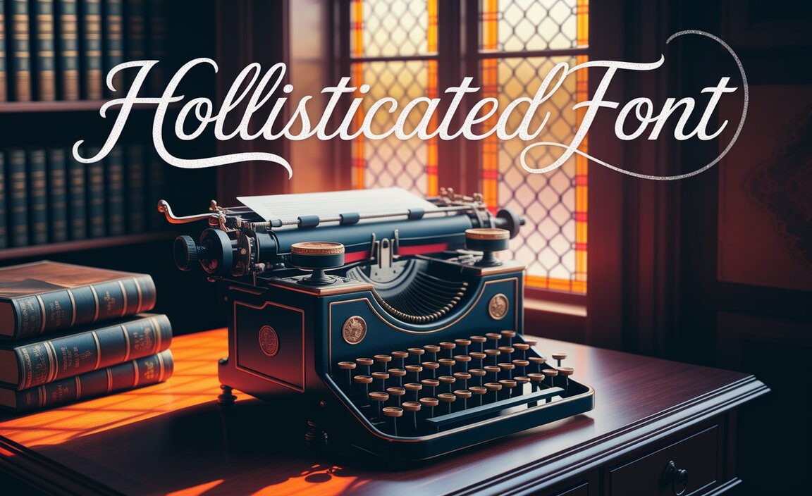 The Hollisticated Font Family