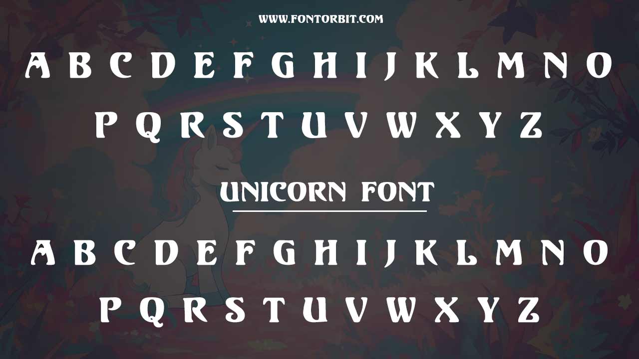 Top Unicorn Font Families You’ll Love