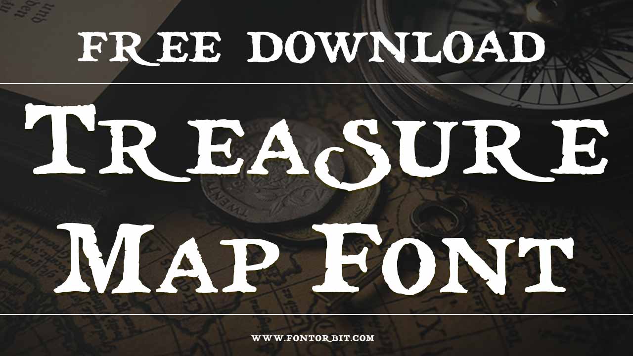 Treasure Map Font