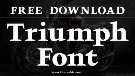 Triumph Font: A Strong & Stylish Typeface For Designers