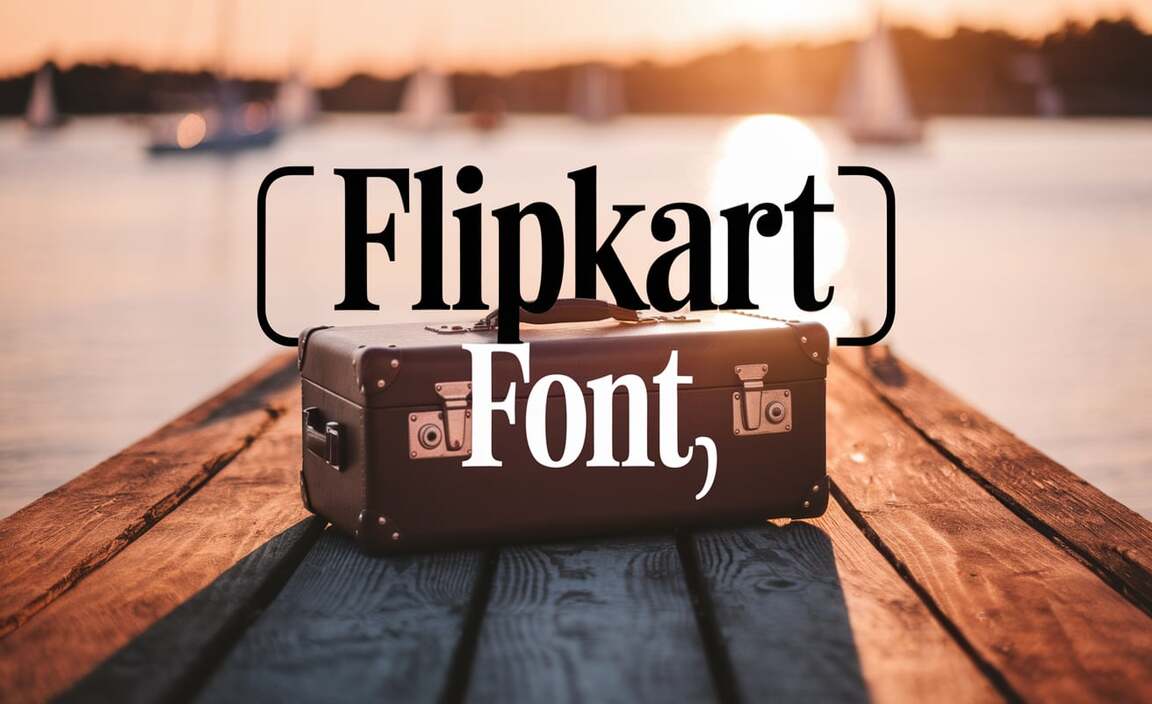 Type Of Flipkart Font (Font Family)