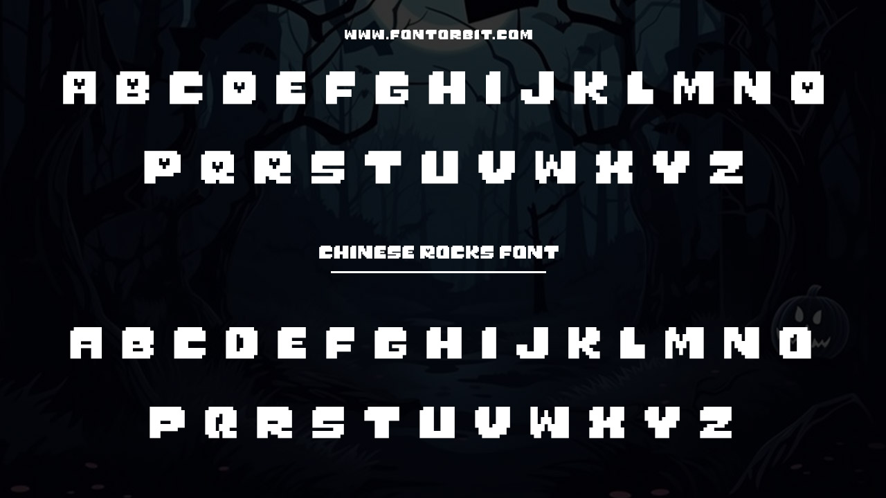 Type Of The Undertale Logo Font (Font Family)