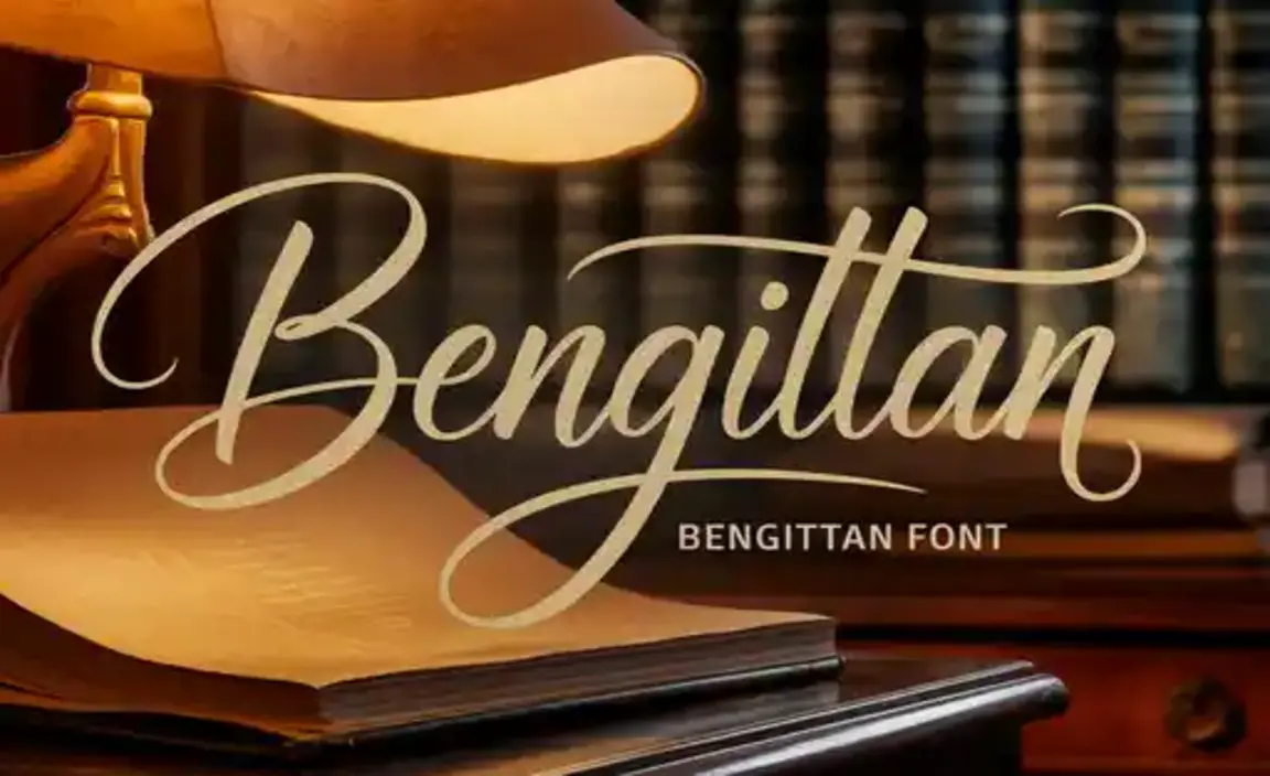 Type of Bengittan Font (Font Family)