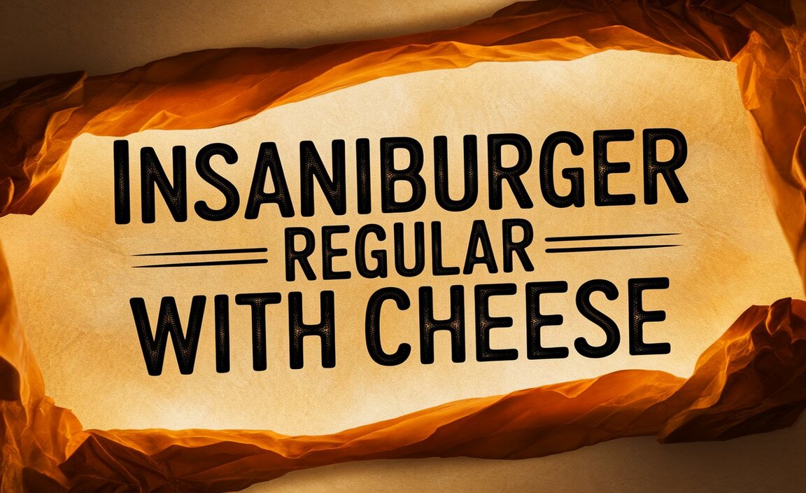 Type of Burger King Font (Font Family)