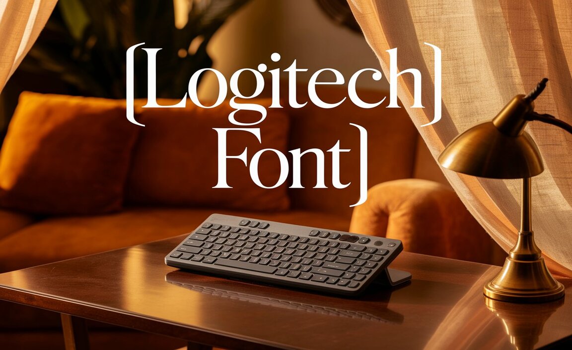Types Of Logitech Font (Font Family)