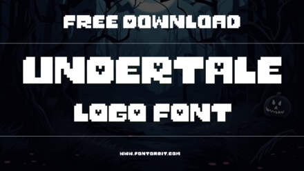 Undertale Logo Font: A Retro Pixel Typeface For Gaming Enthusiasts
