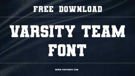 Varsity Team Font Free Download