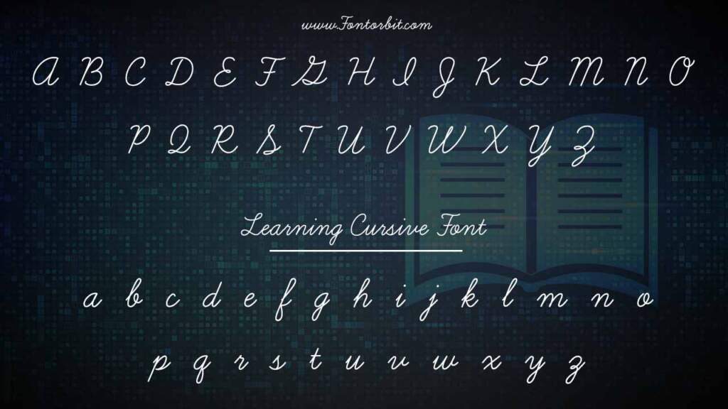 Enhance Your Cursive Writing – Learning Cursive Font