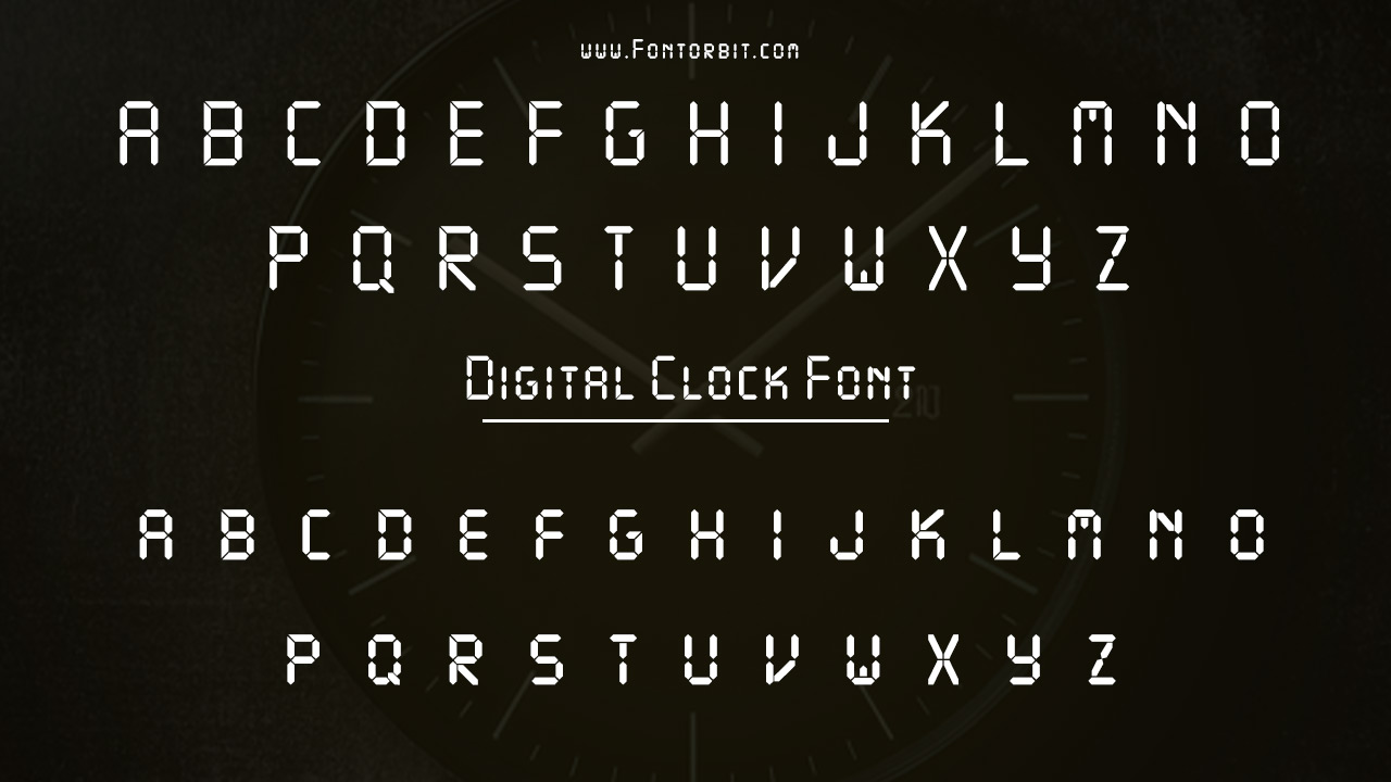 Why Use Digital Clock Fonts