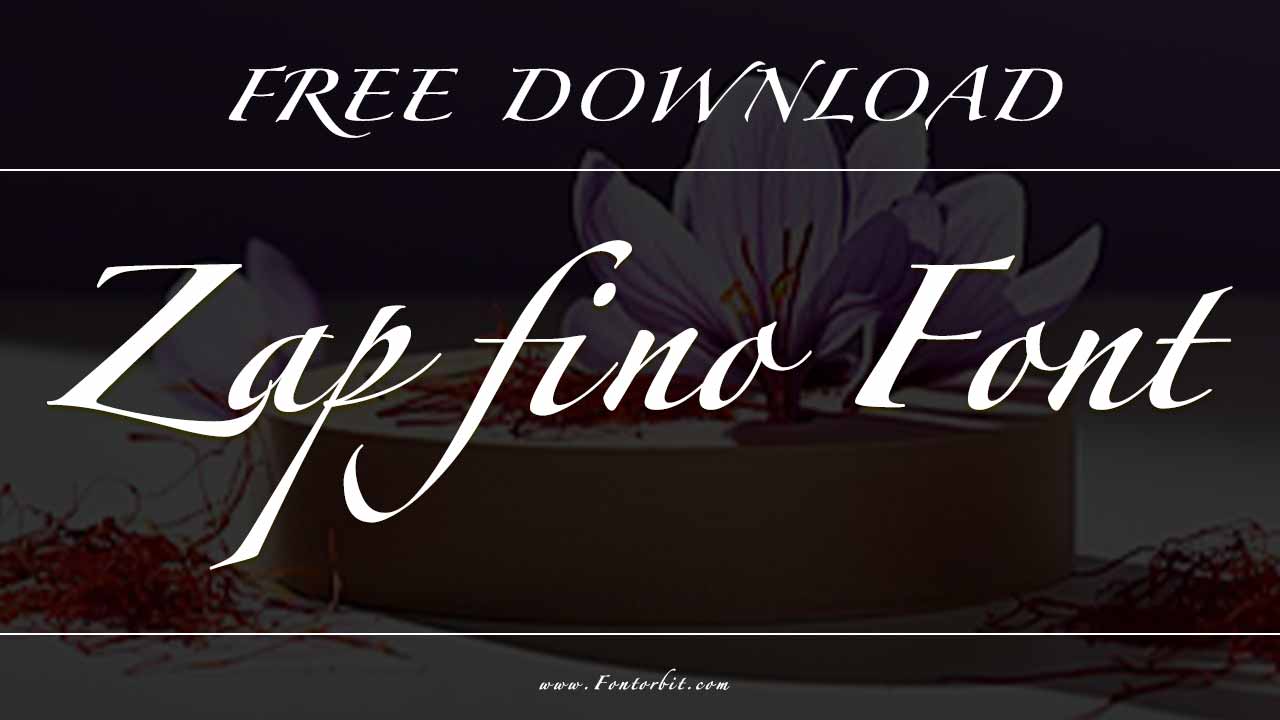 Zapfino Font