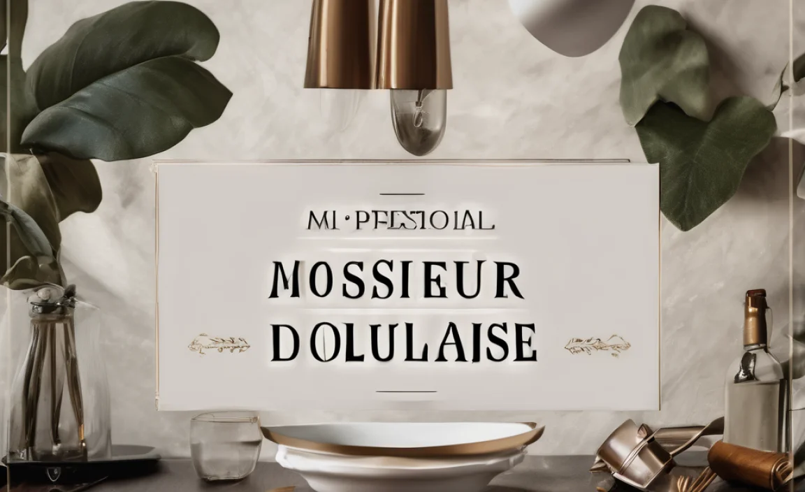Best Uses For Monsieur La Doulaise