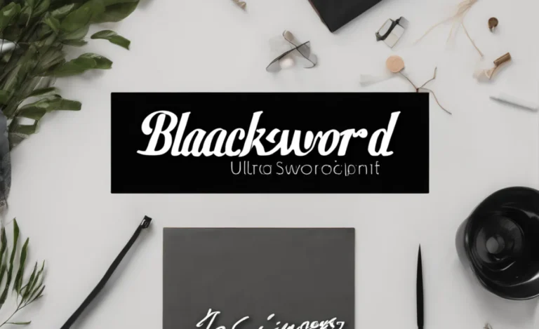 Blacksword Font: A Stylish Script For Designers