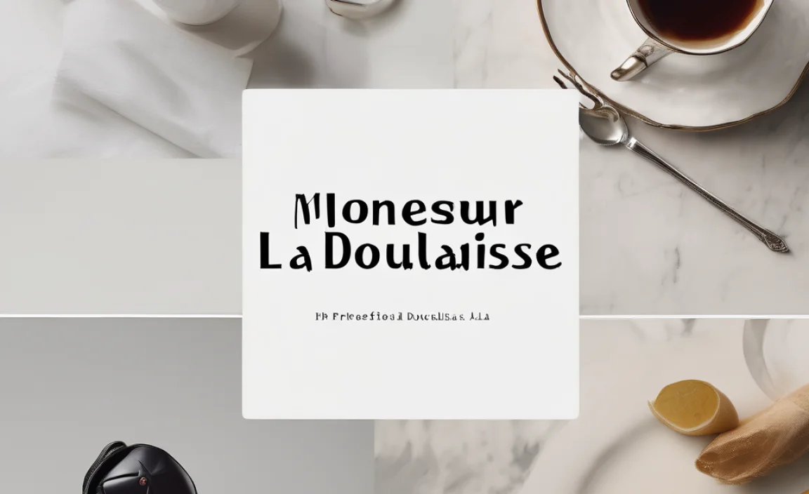Comparison Chart: Monsieur La Doulaise Vs. Similar Fonts